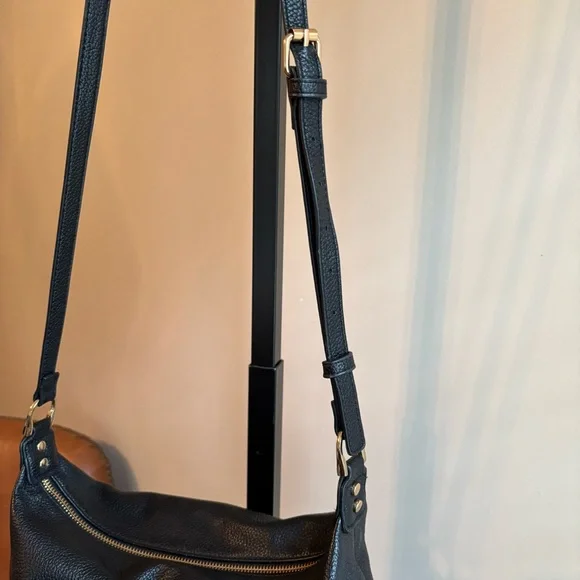 a new day Black Shoulder Bag with Gold Accents - Picture 5 of 8